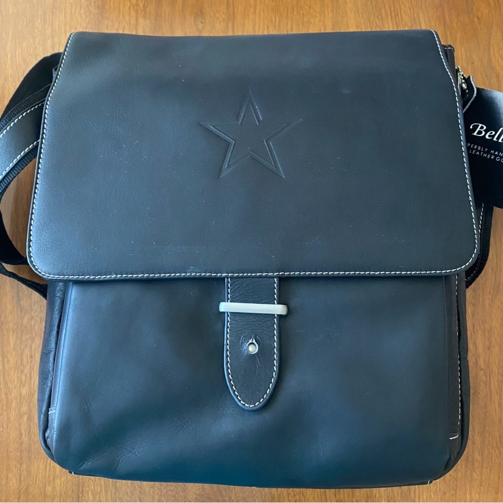 Dallas Cowboys leather bag